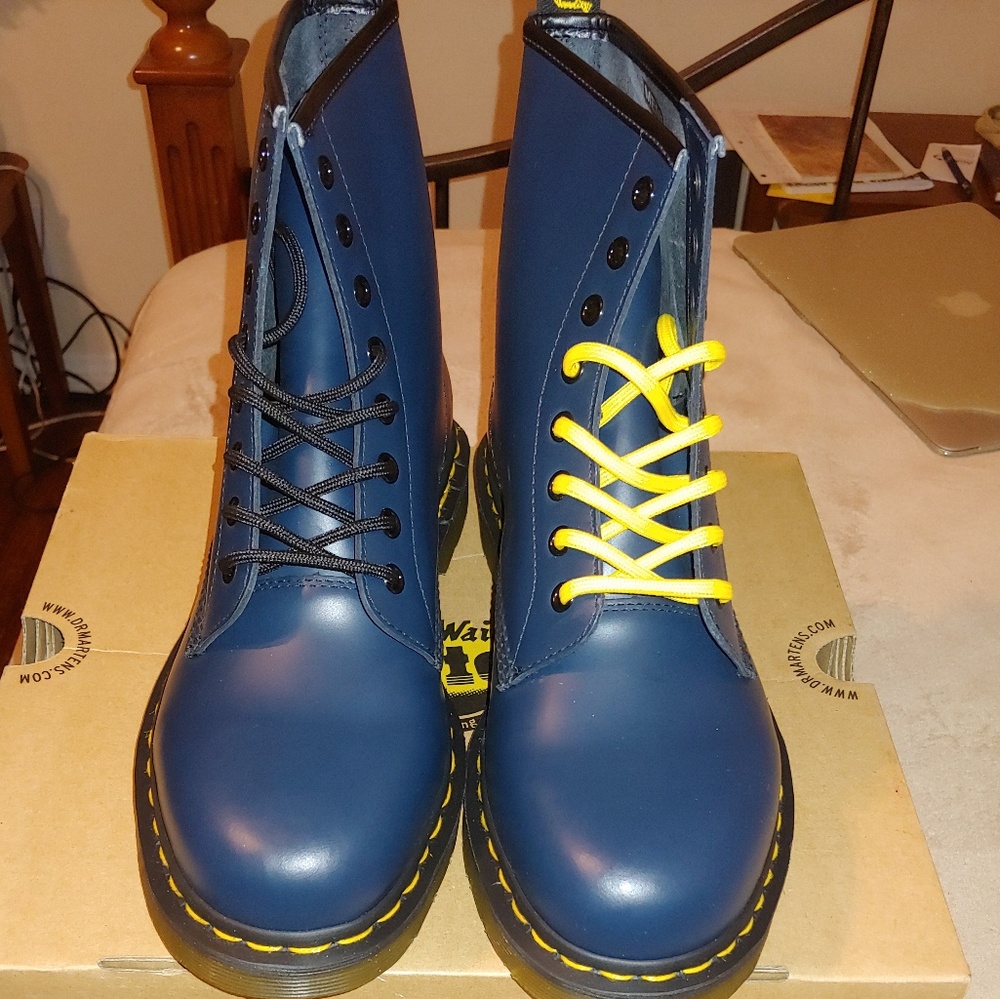 Navy Blue Dr. Martens